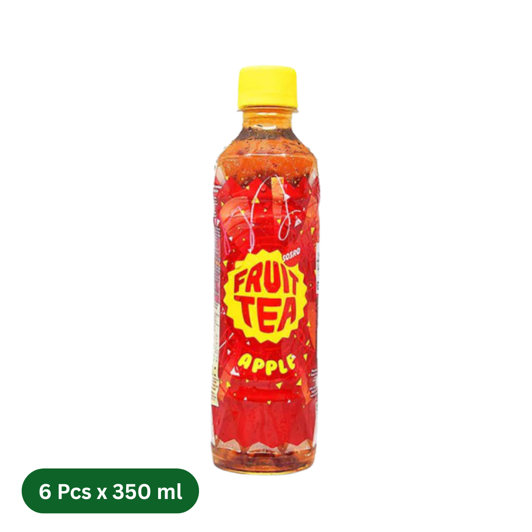Fruit Tea Sosro Apple (6 x 350 ml)