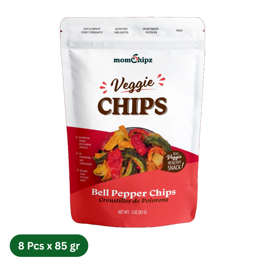 8 Packs of Momchipz Bell Pepper (8 x 85 Gr)