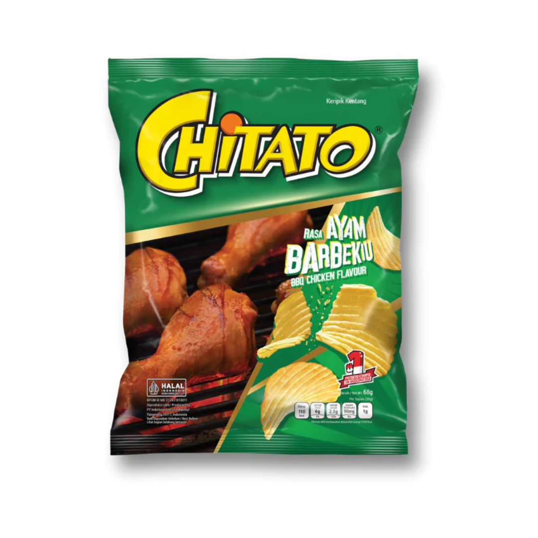 Chitato BBQ Chicken Flavour (68g) [BBD: Aug 2026]
