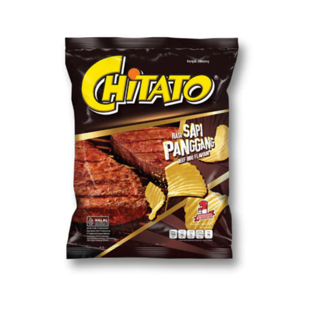 Chitato Beef BBQ Flavour (68g) [BBD: Aug 2026]