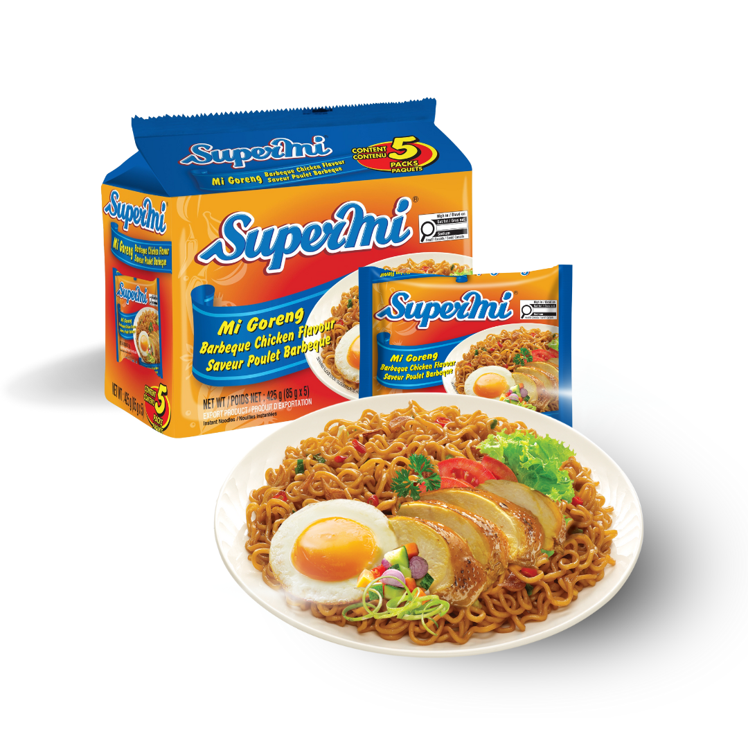 2 Boxes of Supermi Mi Goreng Barbeque Chicken (2 x 30 pk) [BBD: Aug 2026]