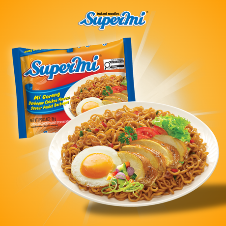 2 Boxes of Supermi Mi Goreng Barbeque Chicken (2 x 30 pk) [BBD: Aug 2026]