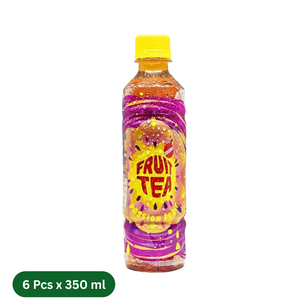 Fruit Tea Sosro Passion Fruit (6 x 350 ml)