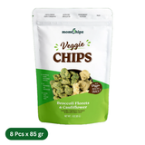 8 Packs of Momchipz Broccoli & Cauliflower Chips (8 x 85 Gr)